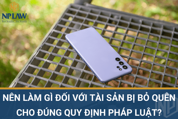Nên làm gì đối với tài sản bị bỏ quên cho đúng quy định pháp luật?