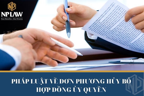Pháp luật về đơn phương hủy bỏ hợp đồng ủy quyền
