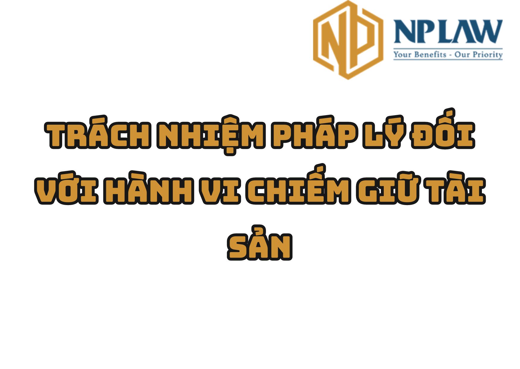 Trách nhiệm pháp lý đối với hành vi chiếm giữ tài sản