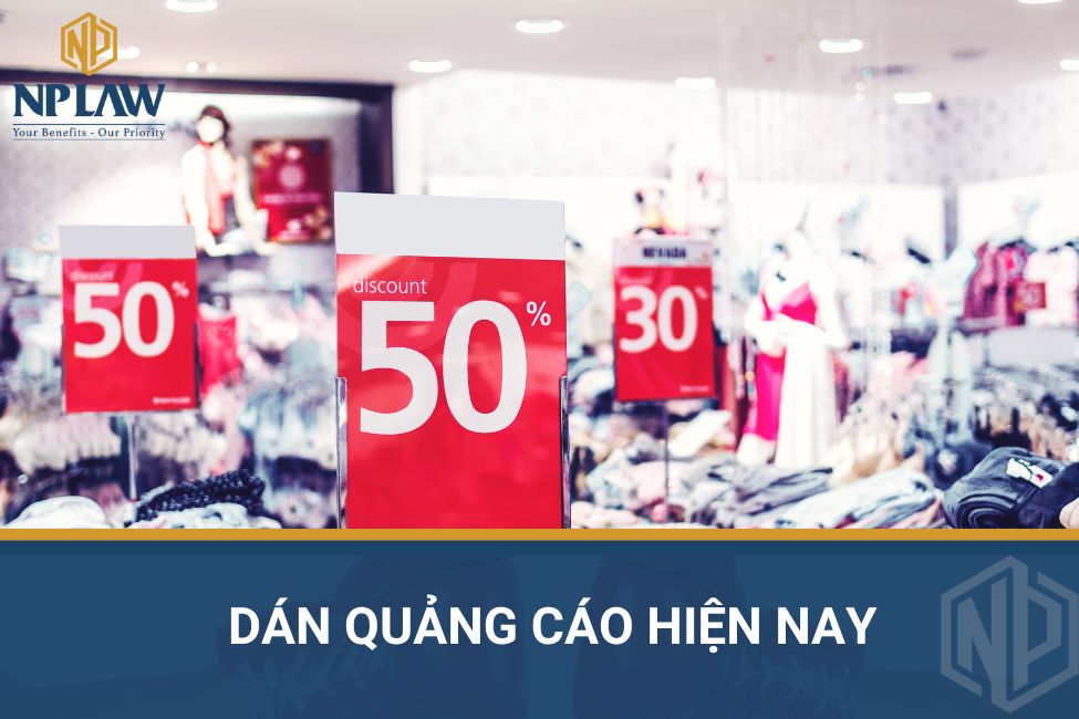 Dán quảng cáo hiện nay