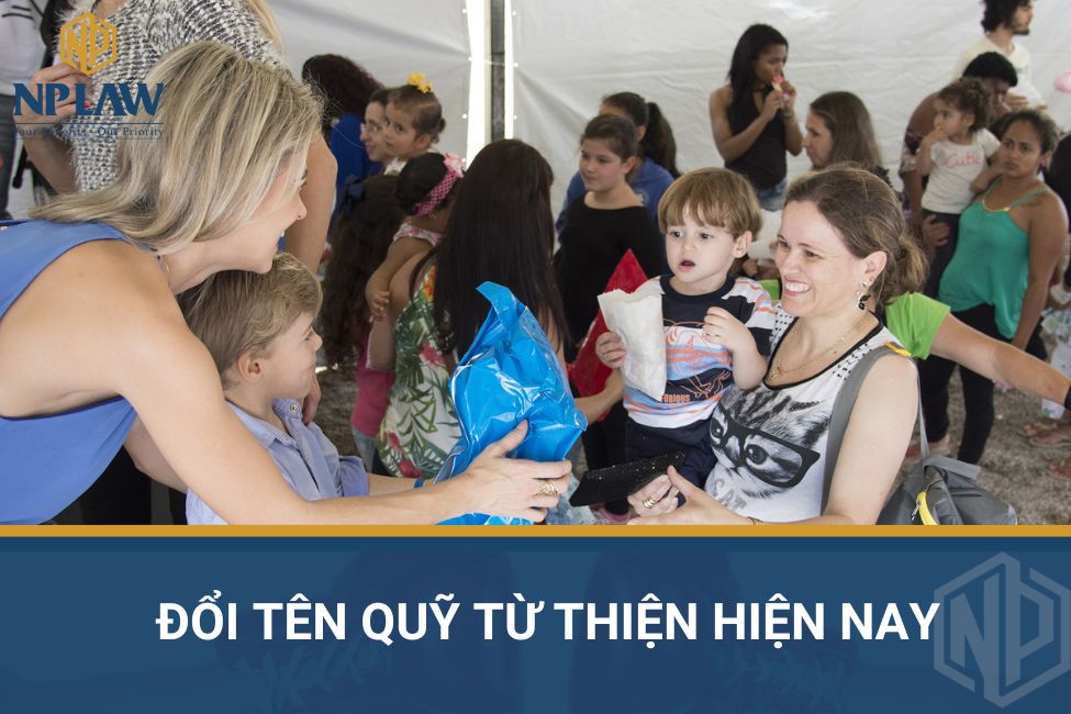 Đổi tên quỹ từ thiện hiện nay