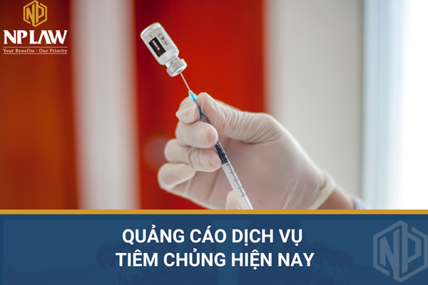 Quảng cáo dịch vụ tiêm chủng hiện nay