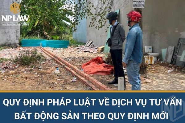 Quy định pháp luật về dịch vụ tư vấn bất động sản theo quy định mới