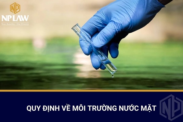 Quy định về môi trường nước mặt