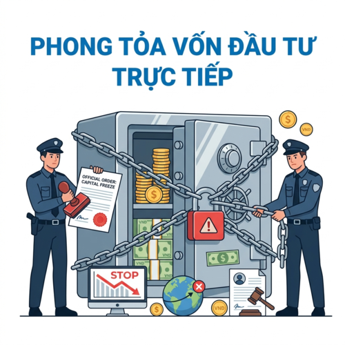 Quy định pháp luật liên quan đến phong tỏa vốn đầu tư trực tiếp