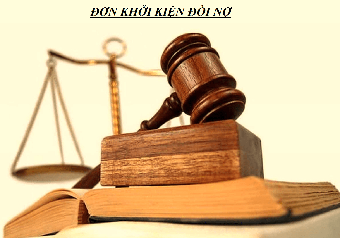 KHỞI KIỆN ĐÒI NỢ CÁ NHÂN cần biết những gì?