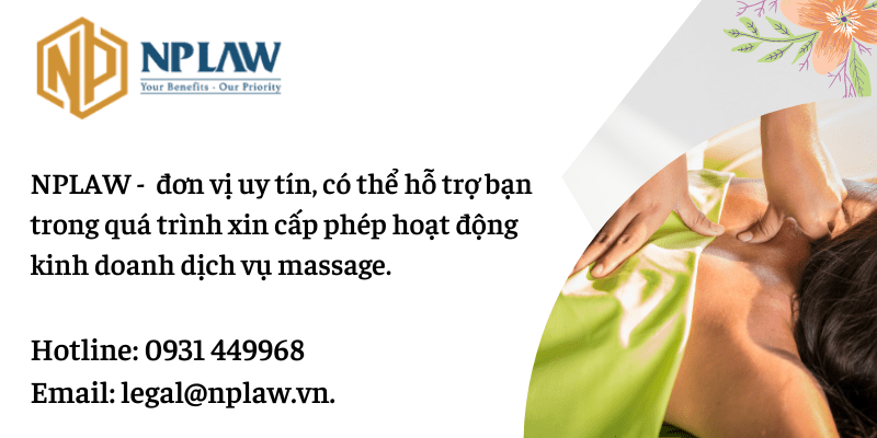 Giấy phép kinh doanh dịch vụ massage