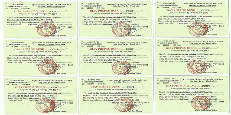 Quy định pháp luật về giấy phép sử dụng công cụ hỗ trợ