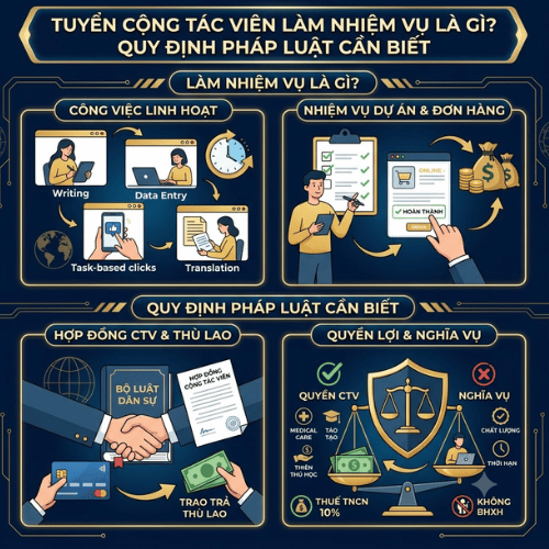 Tuyển cộng tác viên làm nhiệm vụ là gì? Quy định pháp luật cần biết