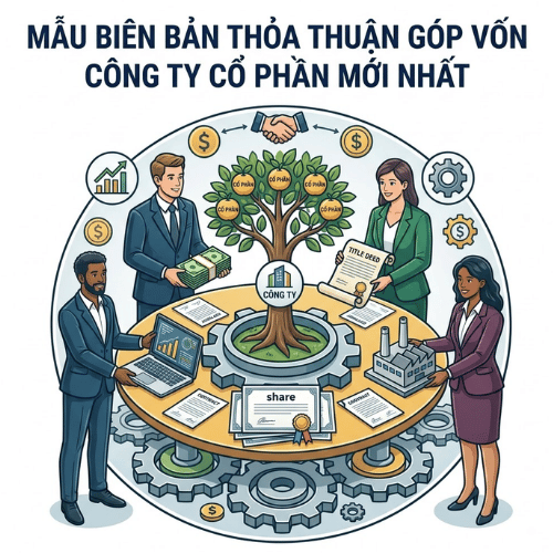 Mẫu biên bản thỏa thuận góp vốn công ty cổ phần mới nhất