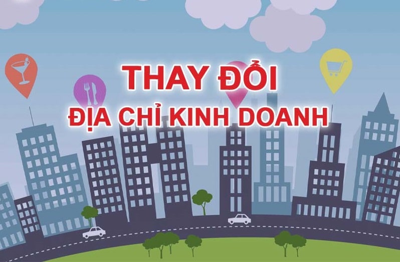 Thủ tục thay đổi địa chỉ của địa điểm kinh doanh được quy định như thế nào?