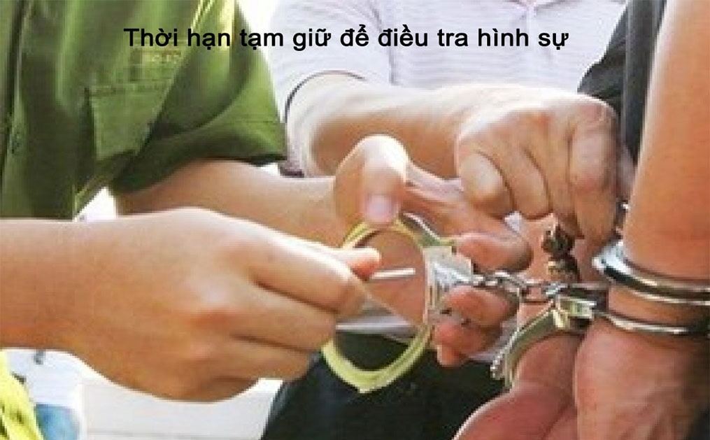 Các quy định pháp luật về biện pháp tạm giữ trong hình sự