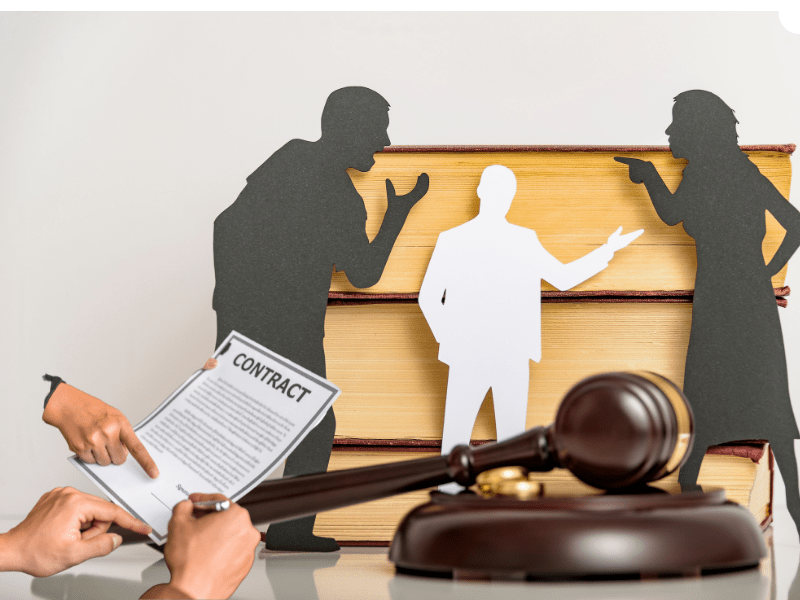 Legal provisions on contract disputes with business partners