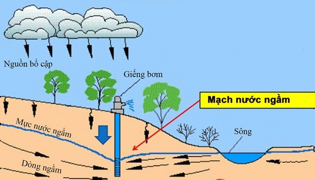Vai trò của nước ngầm